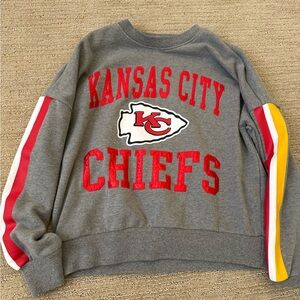 Kansas City Chiefs Gray Sweatshirt